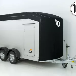 Debon Kofferanhänger Cargo C800 206x441cm H206 3,5 t|Alu|Polybug|Tür|schwarz-Neu