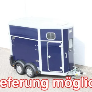 Ifor Williams Pferdeanhänger HB506|Sattelkammer|blau-Neu