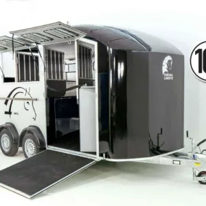 Cheval Liberte Pferdeanhänger Maxi 4| 4 Pferde| Pullman-Fahrwerk| 100km/h| schwarz-Neu