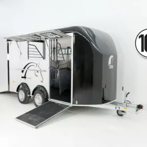 Cheval Liberte Pferdeanhänger Maxi 3| 3 Pferde| Pullmann 2 Fahrwerk| schwarz-Neu