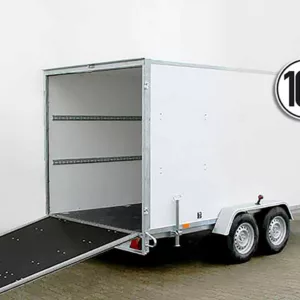 Blyss Kofferanhänger 200x400cm Höhe:190cm 2,7t|100km/h|Rampe|SW-Neu