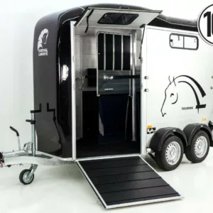 Cheval Liberte Pferdeanhänger Touring Country|Pullman-Fahrwerk| Frontausstieg| schwarz-Neu
