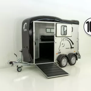 Cheval Liberte Pferdeanhänger Touring One 1,5er|Pullman-Fahrwerk|Frontausstieg|schwarz-Neu