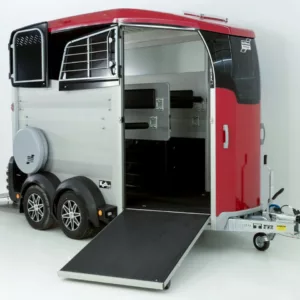 Ifor Williams Pferdeanhänger HBX 506|Frontausstieg|neues Modell|rot-Neu