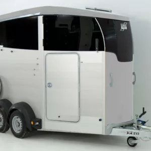 Ifor Williams Pferdeanhänger HBX 506|Sattelkammer|neues Modell|silber-Neu