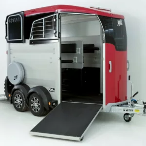 Ifor Williams Pferdeanhänger HBX 511|Frontausstieg|neues Modell|rot-Neu