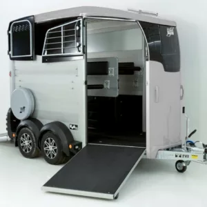Ifor Williams Pferdeanhänger HBX 511|Frontausstieg|neues Modell|silber-Neu