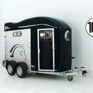 Cheval Liberte Pferdeanhänger GOLD 3|Premium Pullman 2|Sattelkammer|schwarz-Neu