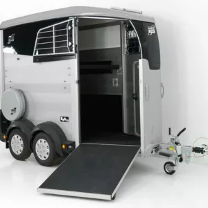 Ifor Williams Pferdeanhänger HBX 403|Frontausstieg|neues Modell|silber-Neu