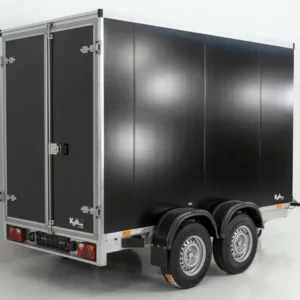 Vezeko Kofferanhänger 152x355cm Höhe:193cm 2,7t|schwarz-Neu