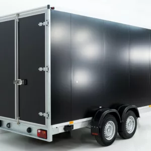 Vezeko Kofferanhänger 184x405cm Höhe:205cm 2,7t|schwarz-Neu