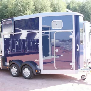 Ifor Williams Pferdeanhänger HB511|Sattelkammer|blau|-Neu