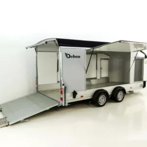 Debon Kofferanhänger Roadster C1000 200x500x200cm 3,5t schwarz-Neu