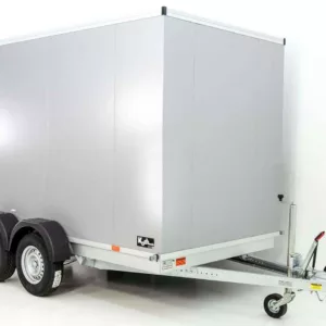 Vezeko Kofferanhänger 152x355cm Höhe:193cm 2,7t|silber-Neu