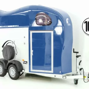 Cheval Liberte Pferdeanhänger GOLD One 1,5er|Pullman-Fahrwerk|blau-Neu