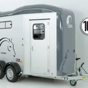 Cheval Liberte Pferdeanhänger Touring Jumping|Pullman-Fahrwerk|Sattelkammer|grau-Neu