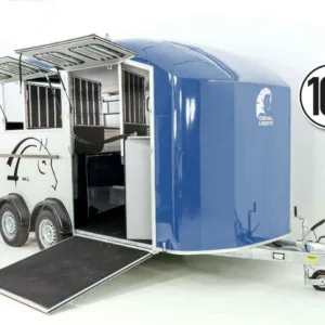 Cheval Liberte Pferdeanhänger Maxi 4|4 Pferde|Pullman-Fahrwerk|100km/h|blau-Neu