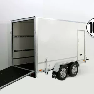 Blyss Kofferanhänger 146x357cm Höhe:180cm 2,7t|Rampe| 1 Tür-Neu