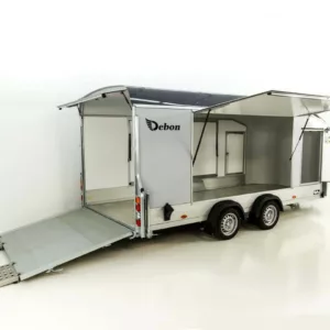 Debon Kofferanhänger Roadster C1000 200x500x200cm 3,5t grau-Neu